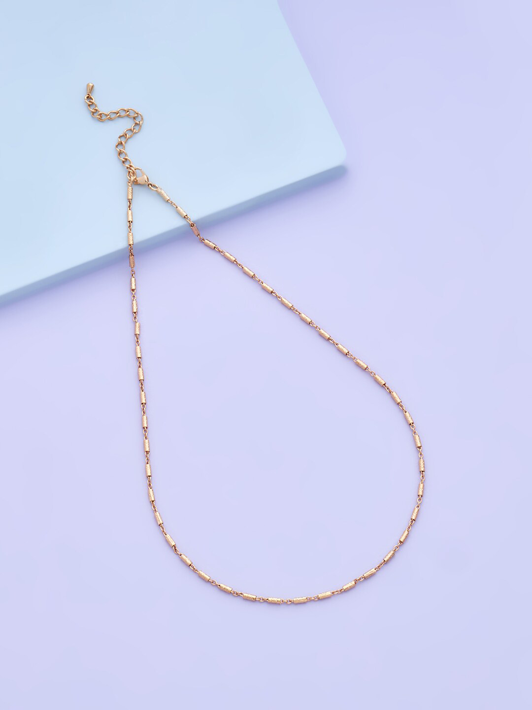 

Kushal's Fashion Jewellery Rose Gold Copper Rose Gold-Plated Chain