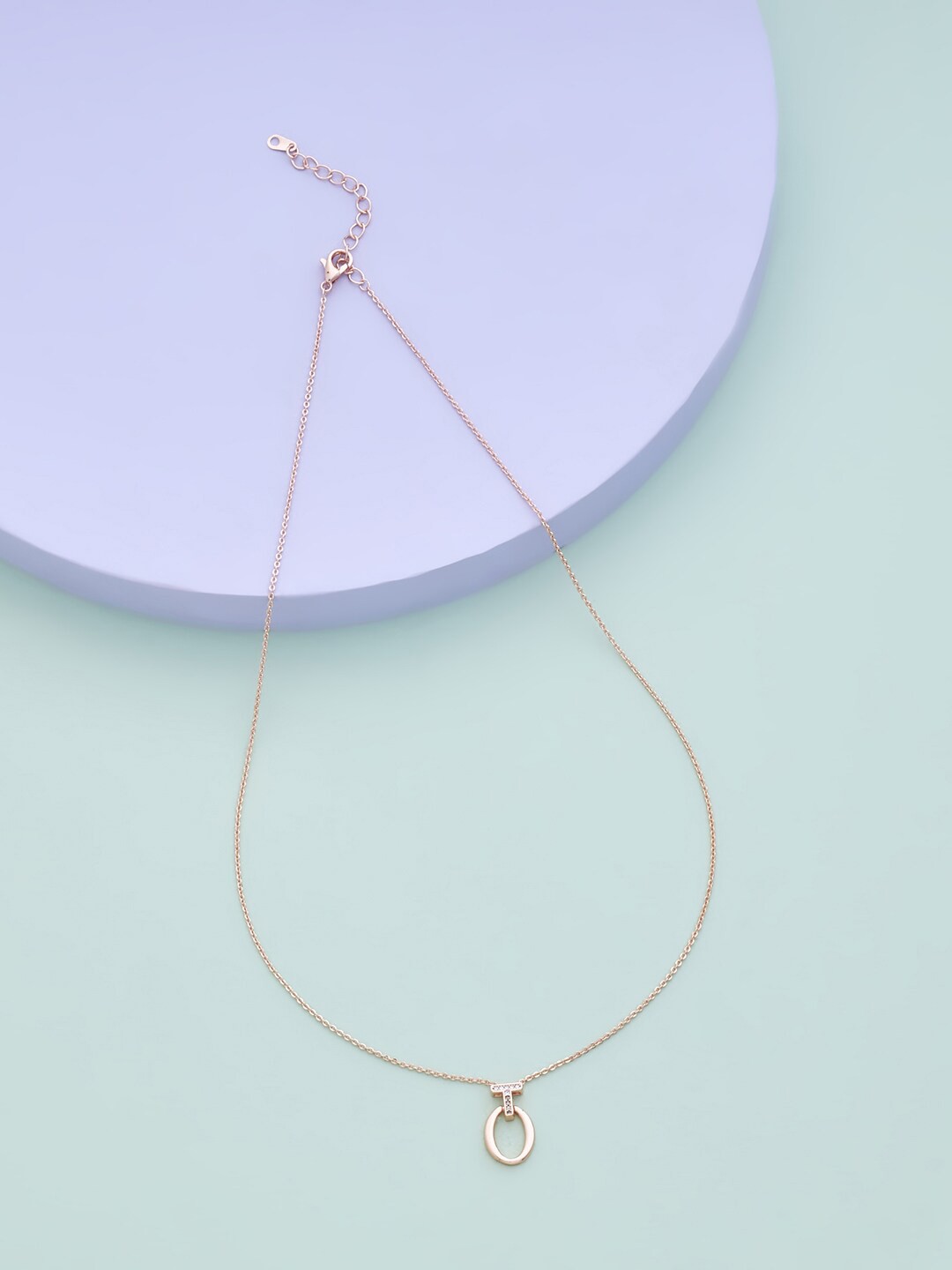 

Kushal's Fashion Jewellery Rose Gold Copper Rose Gold-Plated Chain