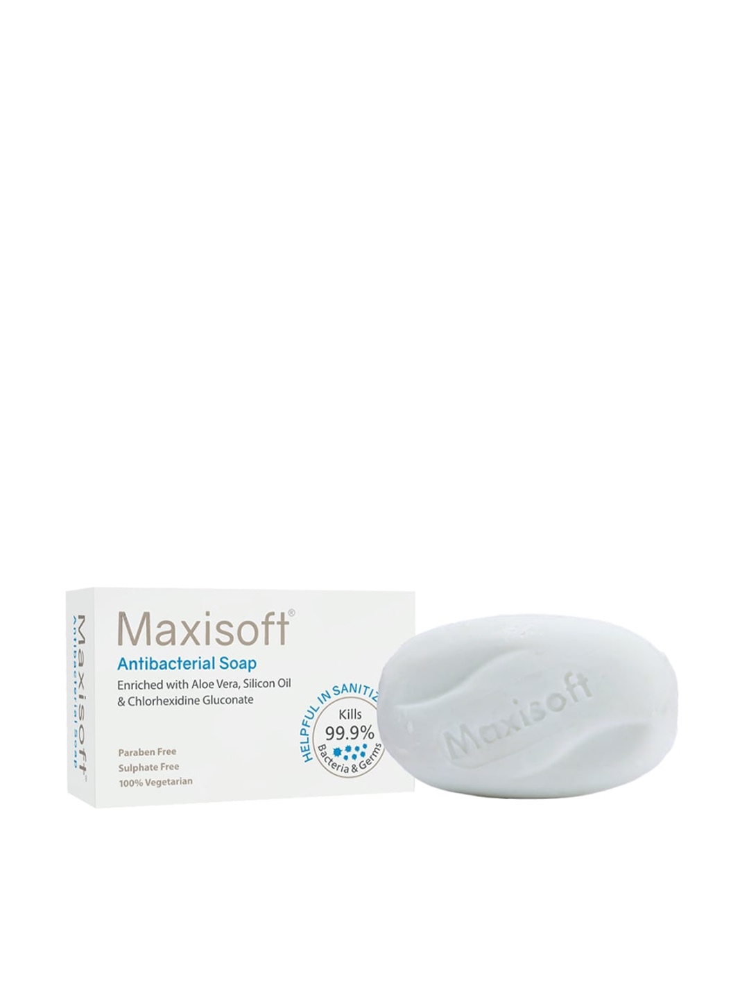 

Maxisoft Antibacterial Sanitizing Soap 75gm, White