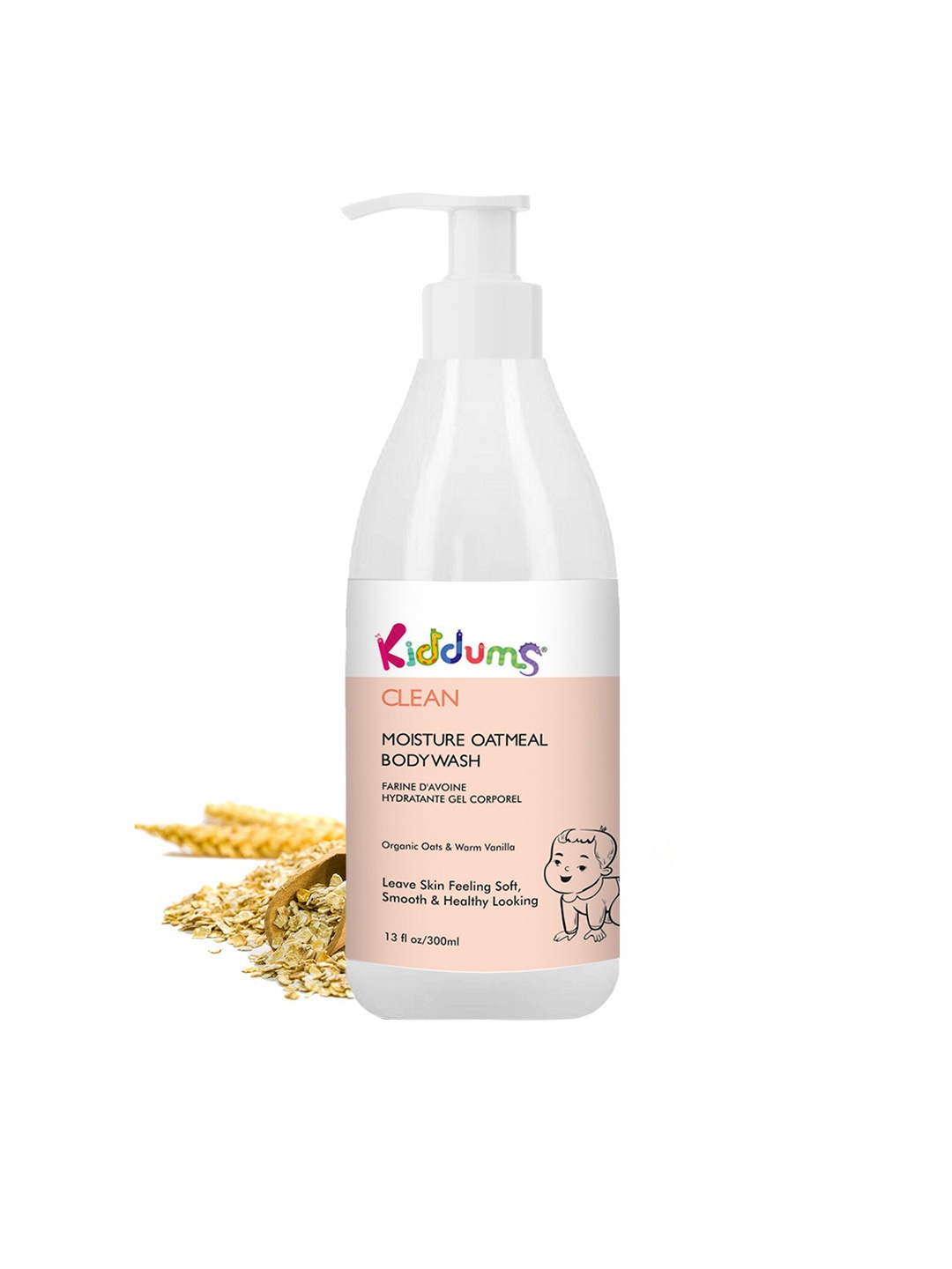 

KIDDUMS Kids White Oatmeal Hair & Body Wash