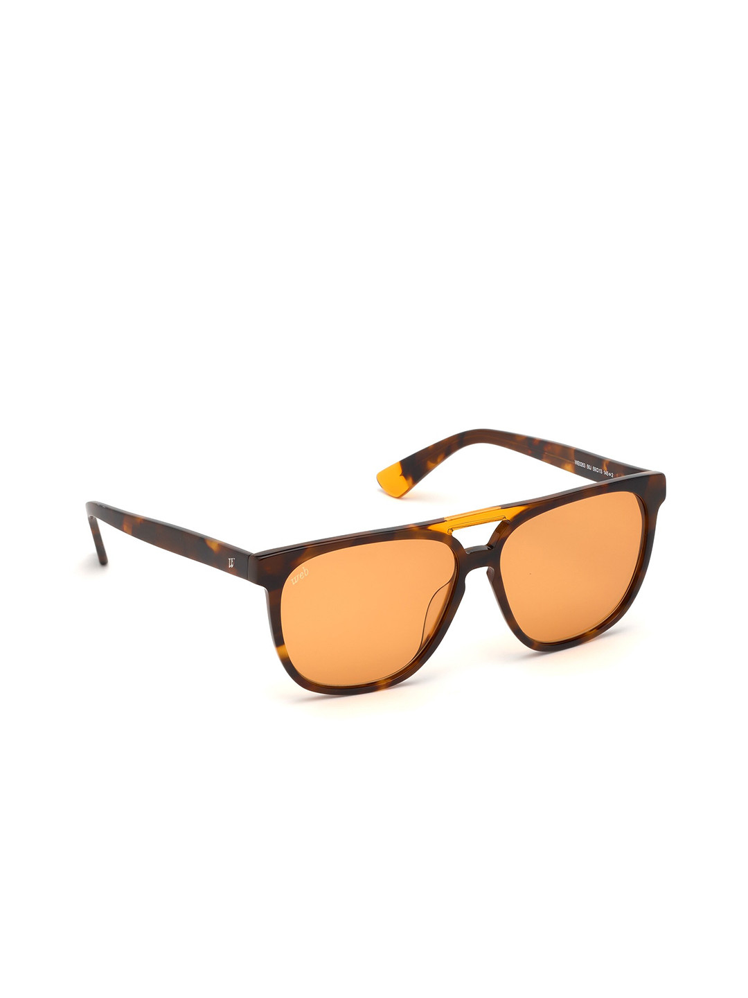 

WEB EYEWEAR Unisex Square Sunglasses WE0263 59 56J-Yellow