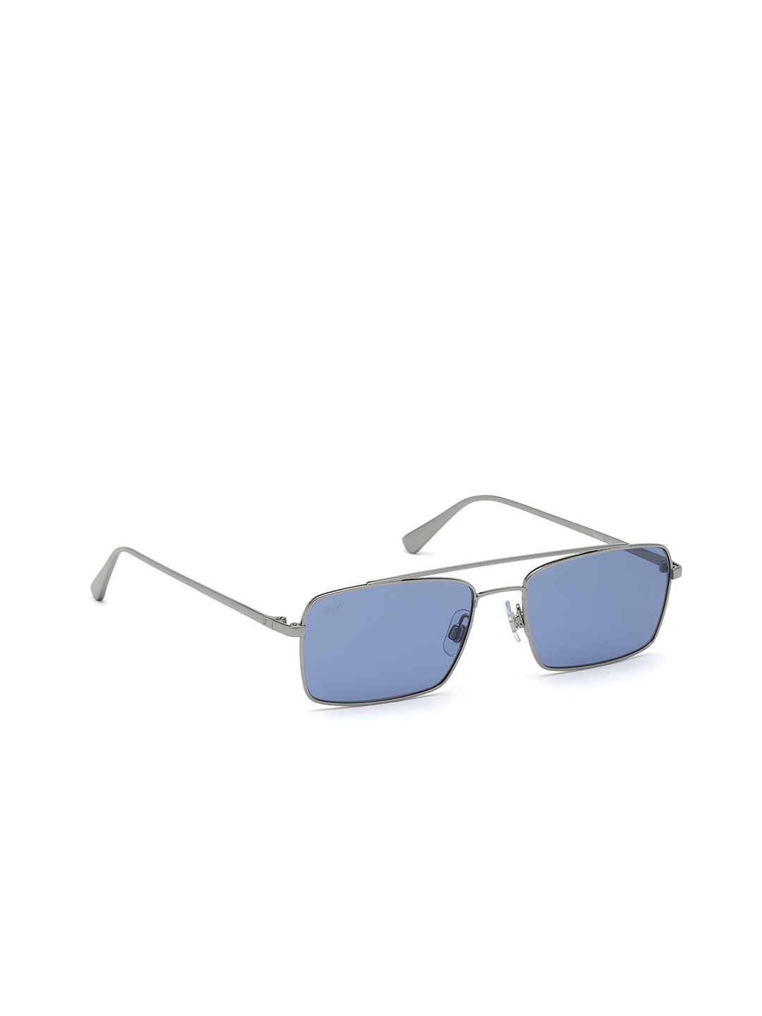 

WEB EYEWEAR Men Rectangle Sunglasses WE0267 54 14V-Blue