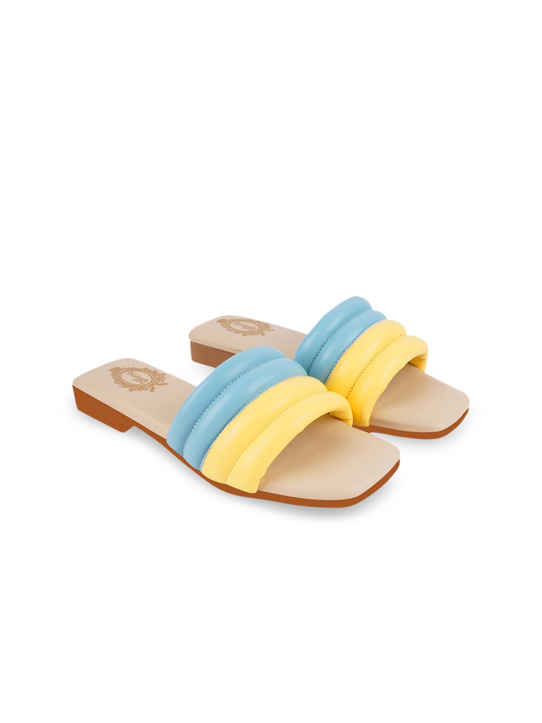 

Shoetopia Women Open Toe Flats, Yellow
