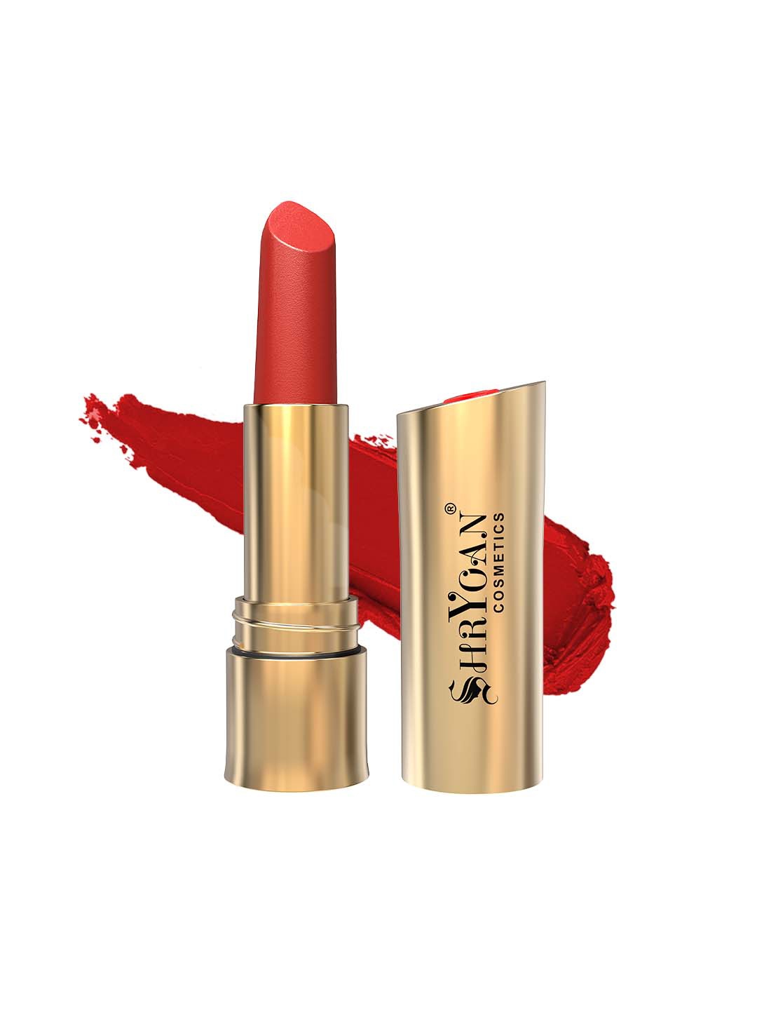 

SHRYOAN Matte Longlasting Non Transfer Lipstick - Rosewood - 3.8 gm, Maroon