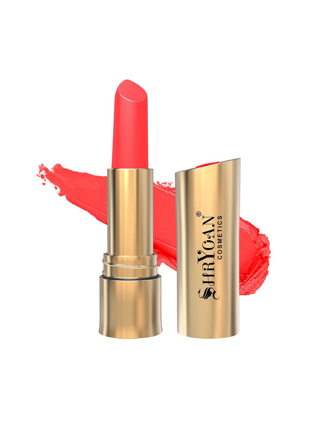 

SHRYOAN Non-Transfer Long-Lasting Matte Lipstick with Vitamin E 3.8 g- Lady in Red