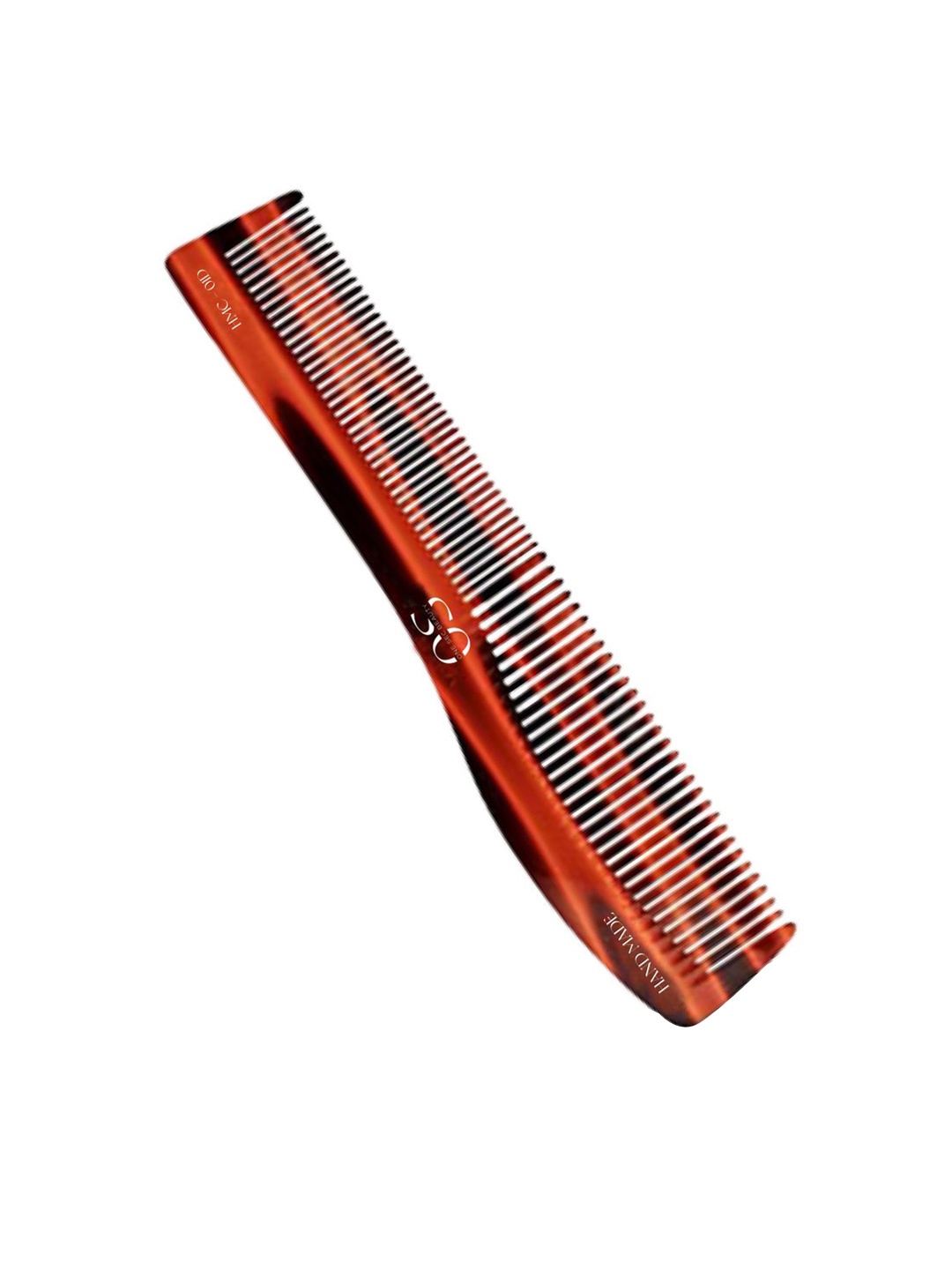 

One Sec Beauty Handcrafted Graduated Dressing Comb, Brown