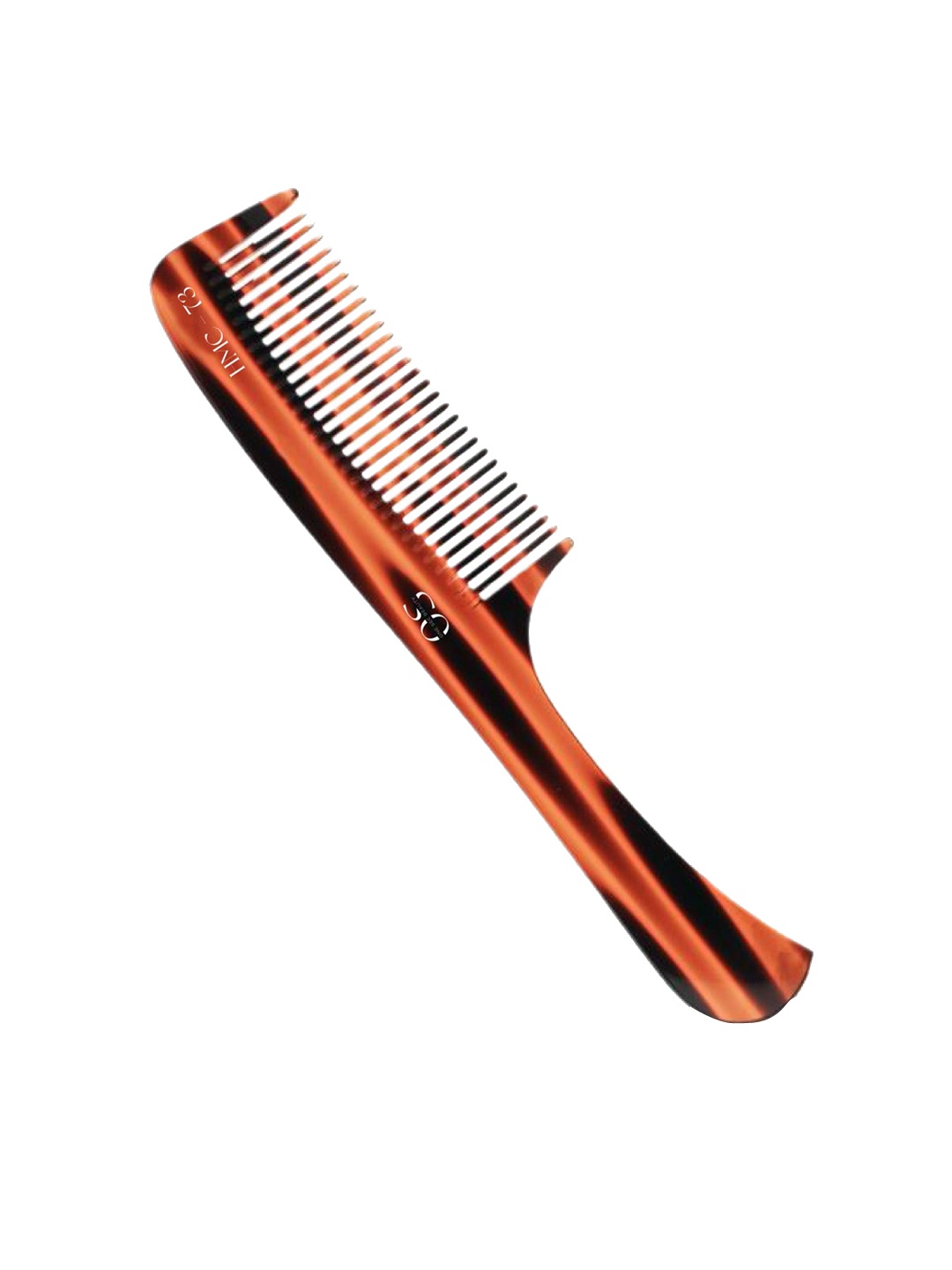 

One Sec Beauty Handcrafted Handle Grooming Regular Comb - Maroon