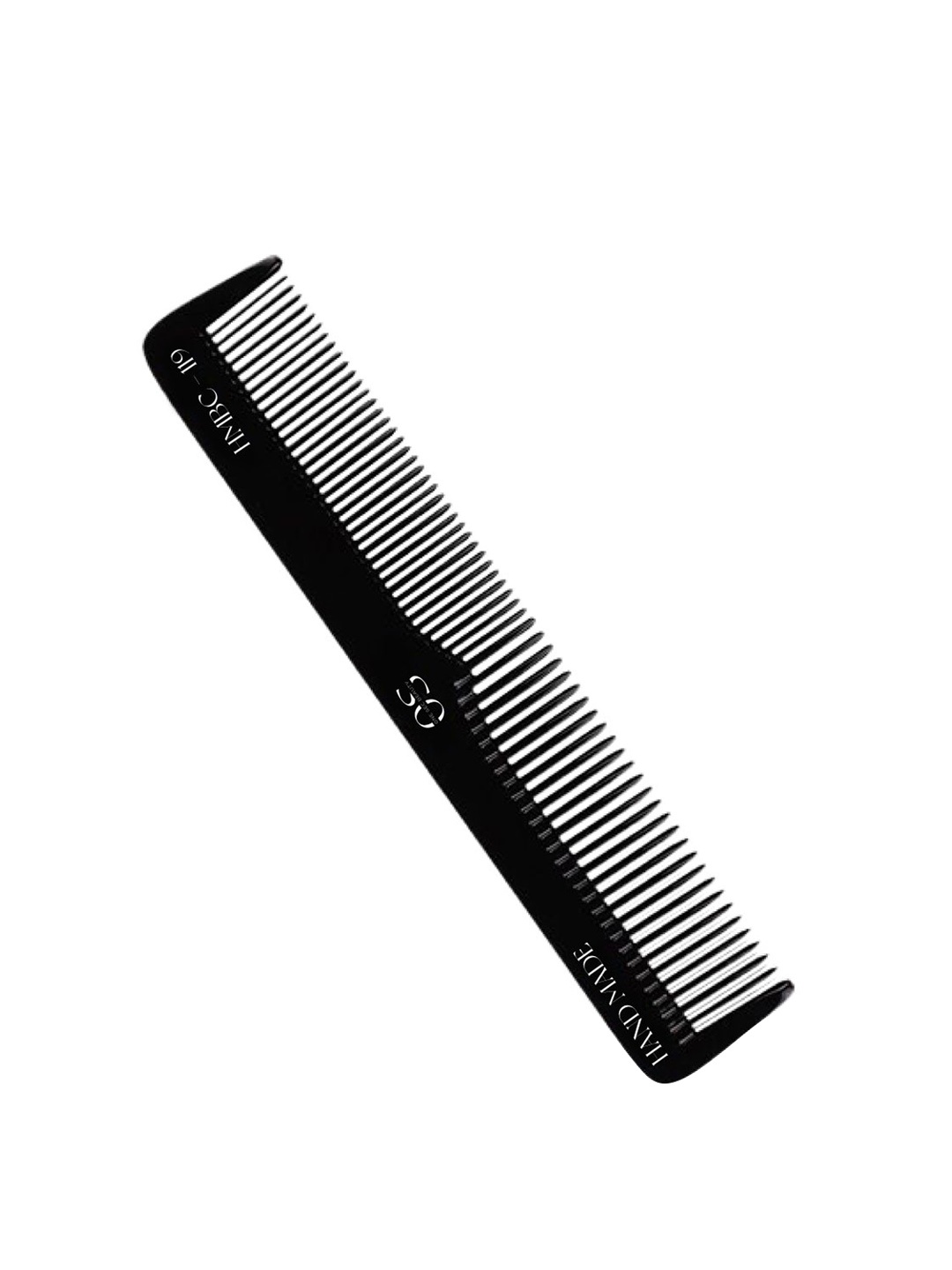 

One Sec Beauty Handcrafted Dressing Professional Regular Comb - Black