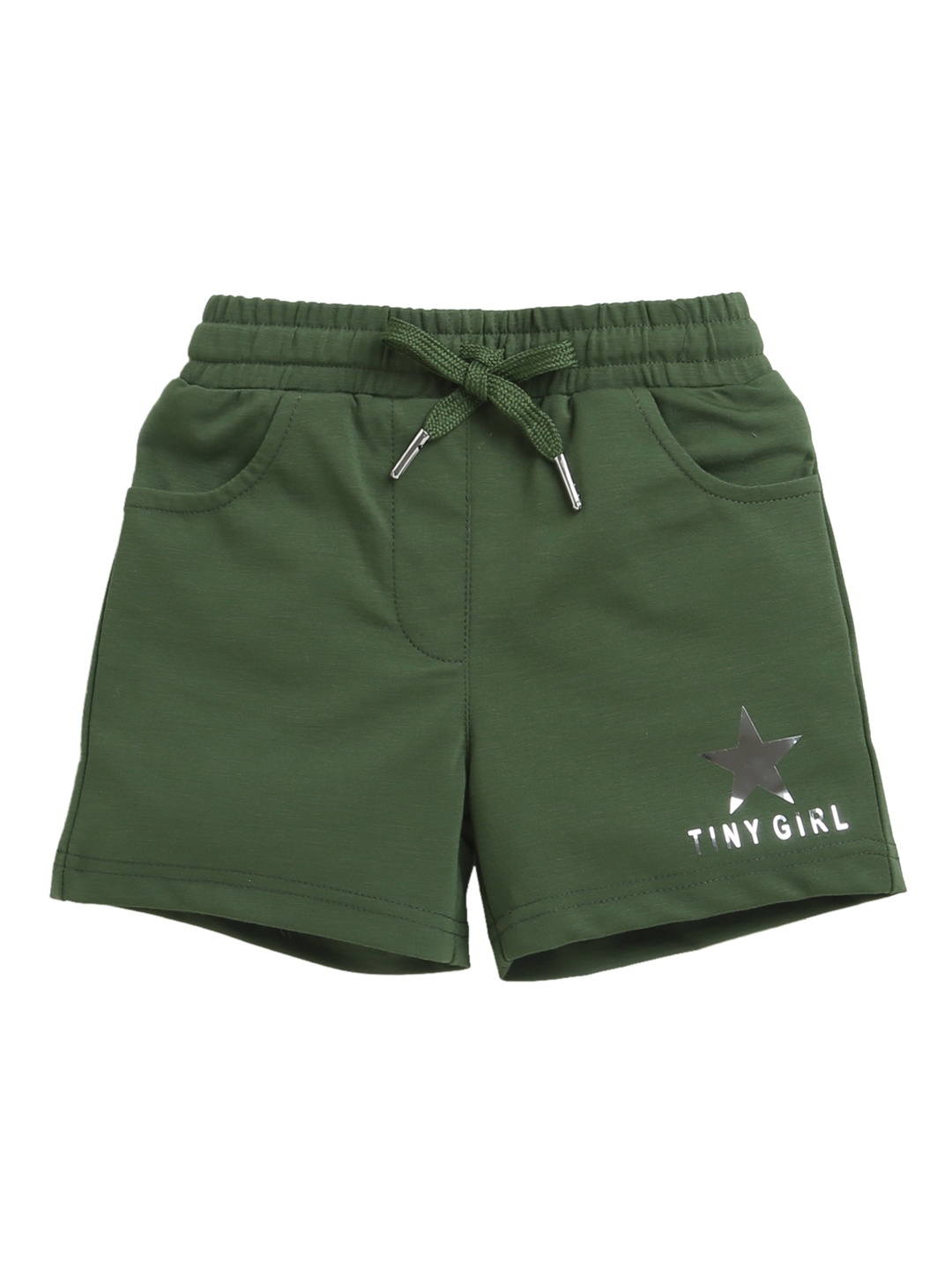 

Tiny Girl Girls Solid Shorts, Green