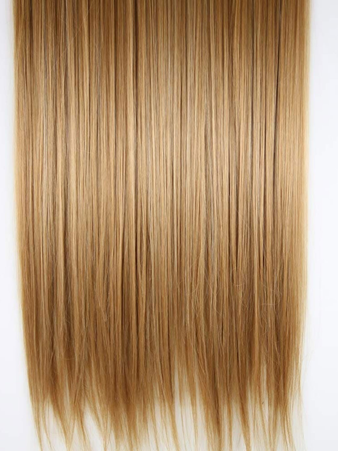 

CHANDERKASH Dark Brown 5 Clip Lightweight Straight Hair Extension