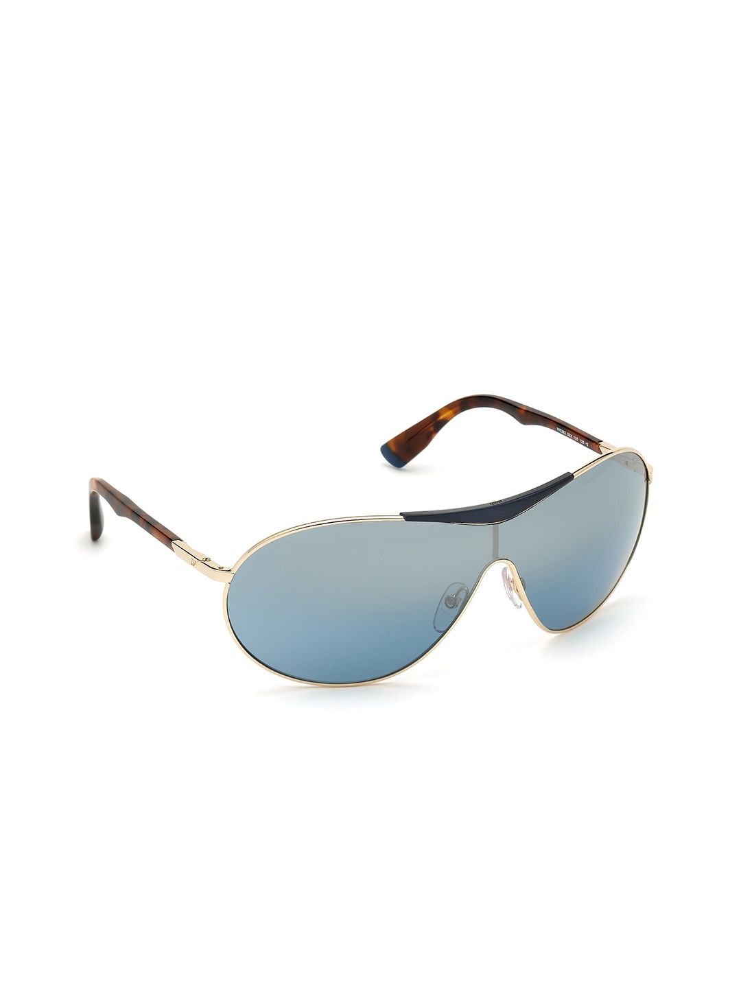 

WEB EYEWEAR Unisex Sunglasses with UV Protected Lens We02820032X, Blue
