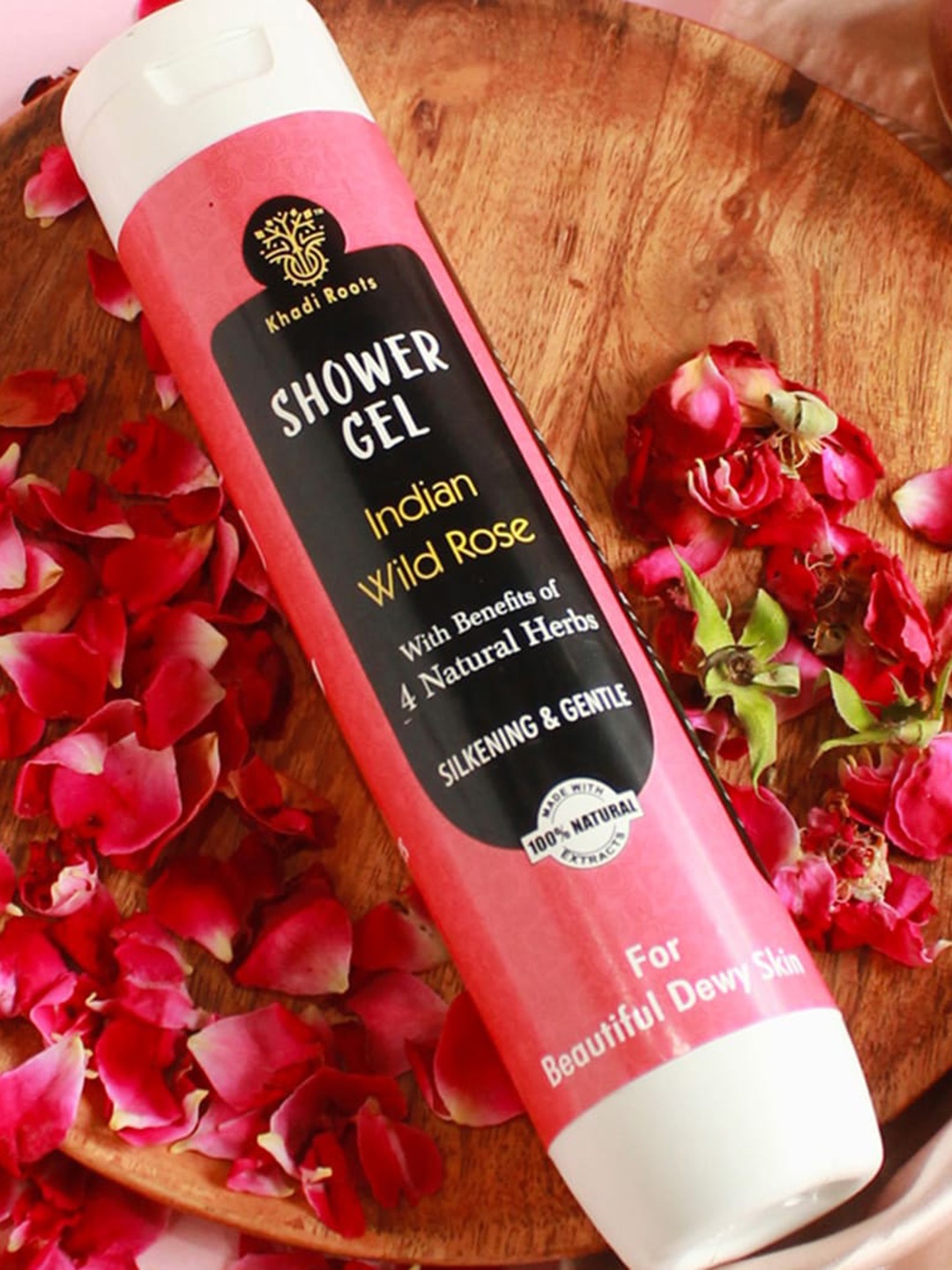 

Khadi Roots Indian Wild Rose Shower Gel 600ml