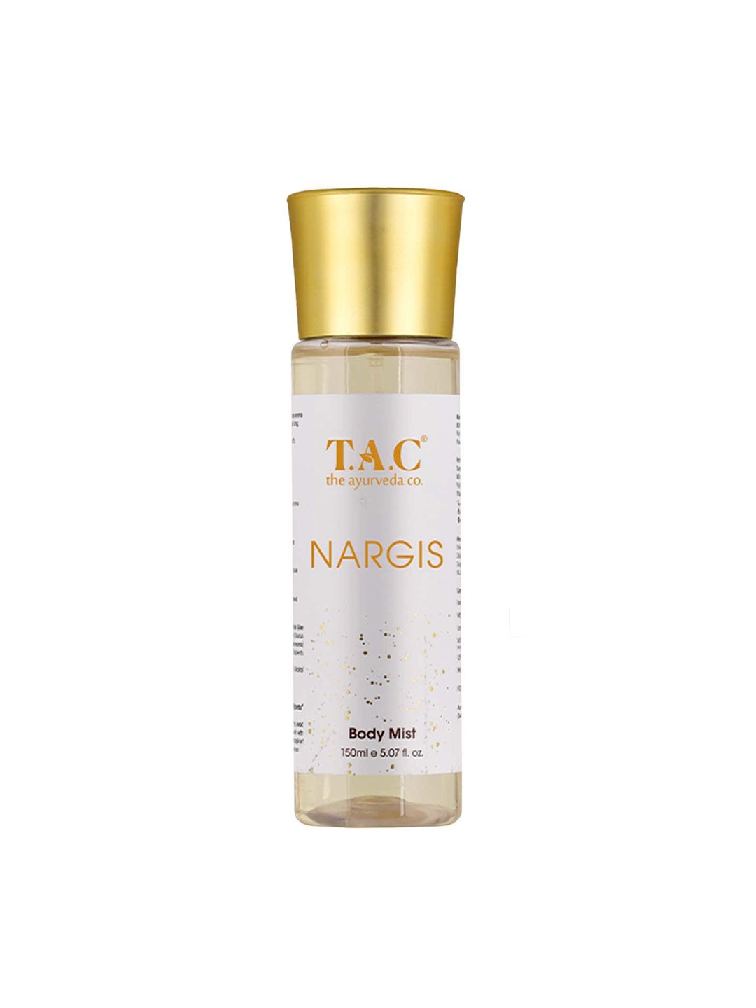 

TAC - The Ayurveda Co. Nargis Body Mist 150ml, Transparent
