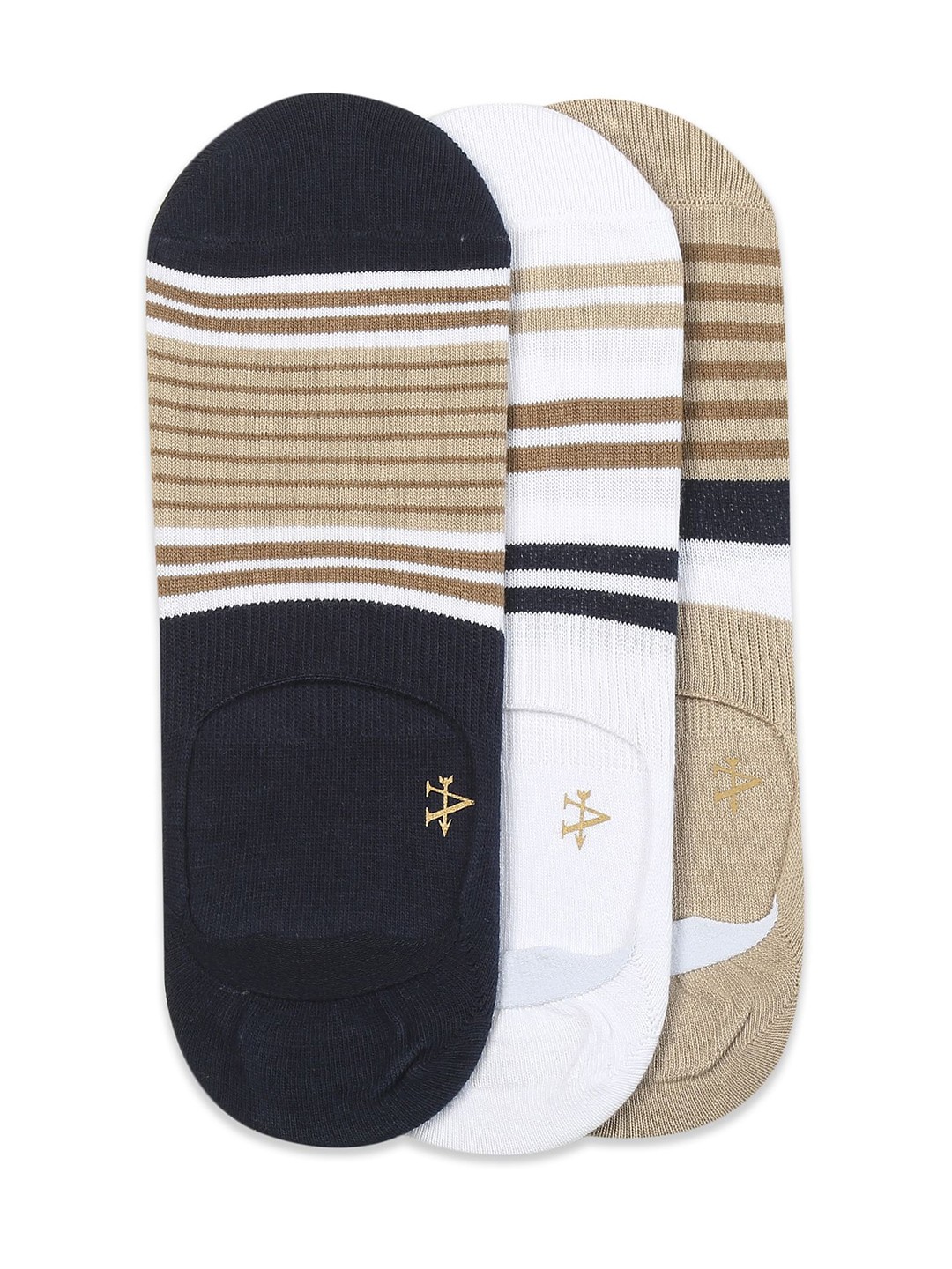 

Arrow Men Pack Of 3 Assorted Striped Socks