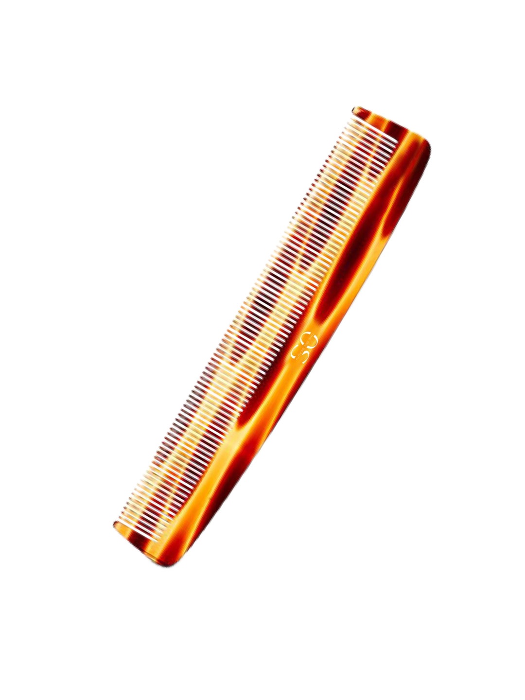 

One Sec Beauty Brown Handmade Turtle Shell Long Wide-Tooth Comb