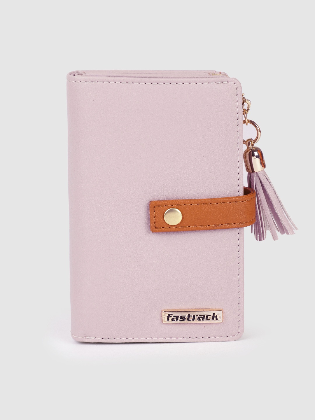 

Fastrack Women Lavender Solid Two Fold Wallet