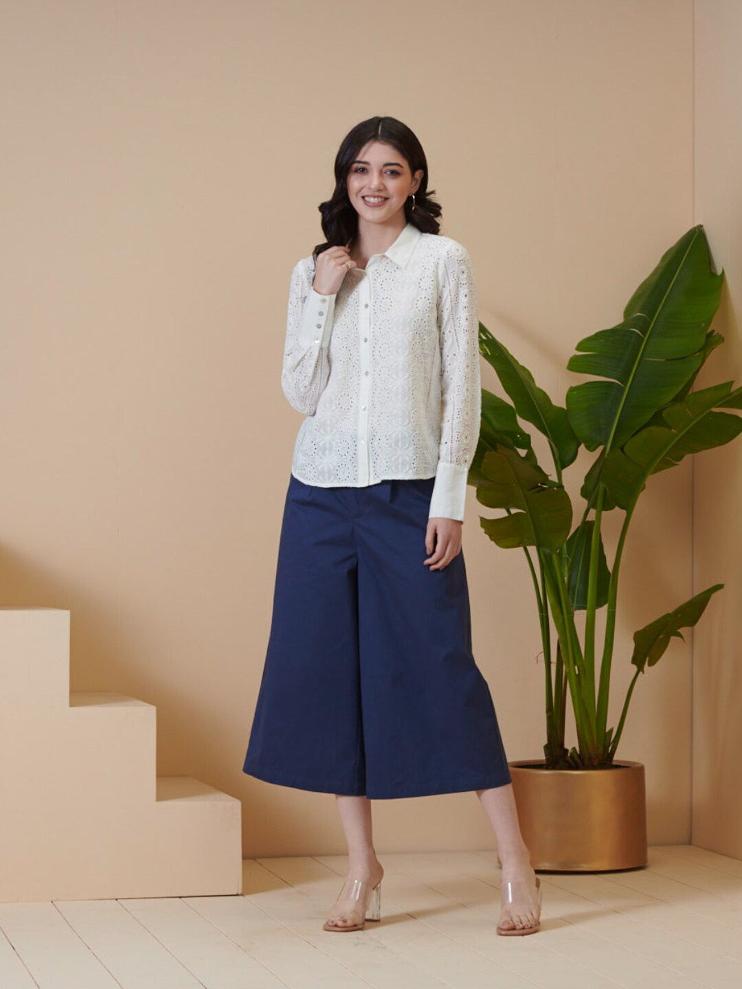 

Style Island Women White Shirt Style Top