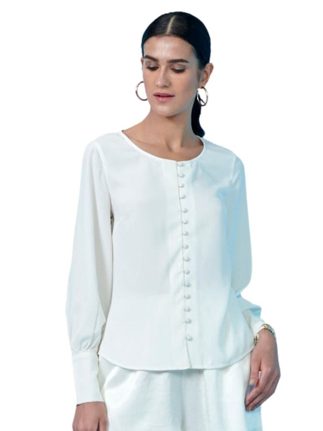 

Style Island Women Shirt Style Top, White