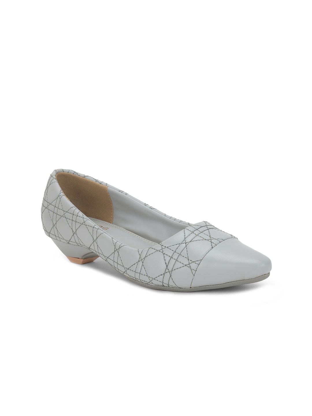 

Liberty Women Textured Ballerinas Flats, Beige