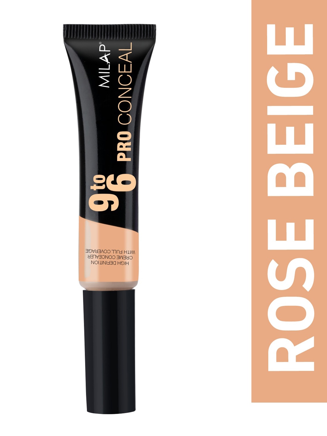 

MILAP Rose Beige 9 to 6 Pro Concealer with Full Coverage-Shade Rose Beige-17 ml