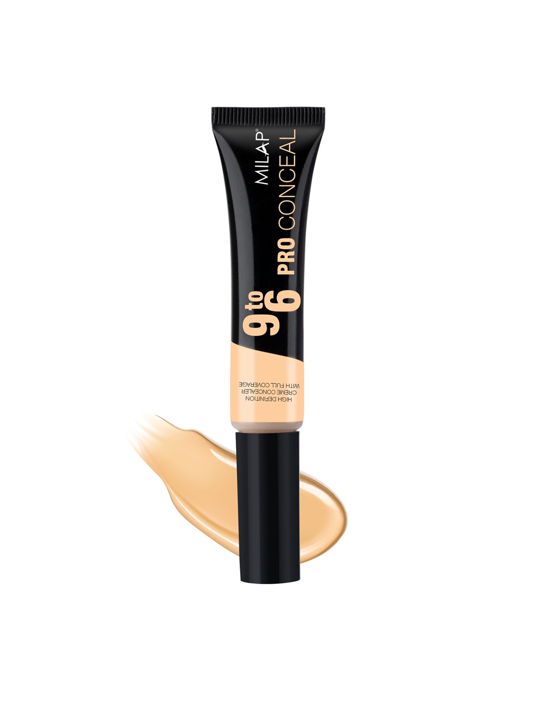 

MILAP Beige 9 to 6 Pro Concealer With Full Coverage Shade Sand Beige - 17 ml