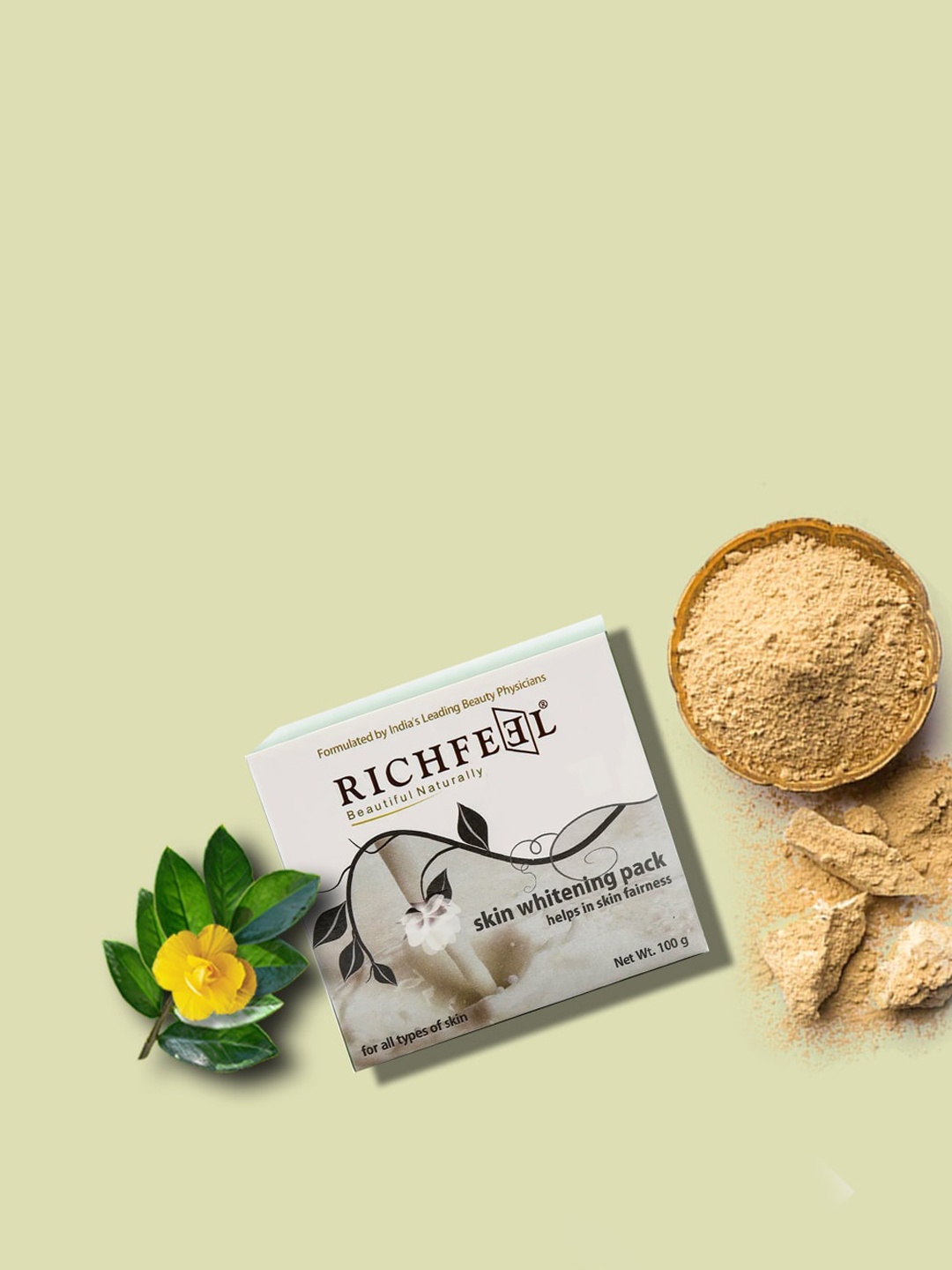 

Richfeel Skin Whitening 100 gm, White
