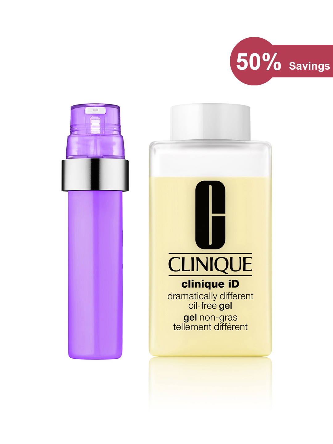 

Clinique iD Oil-Free Gel 115 ml + Cartridge for Lines & Wrinkles 10 ml, Yellow