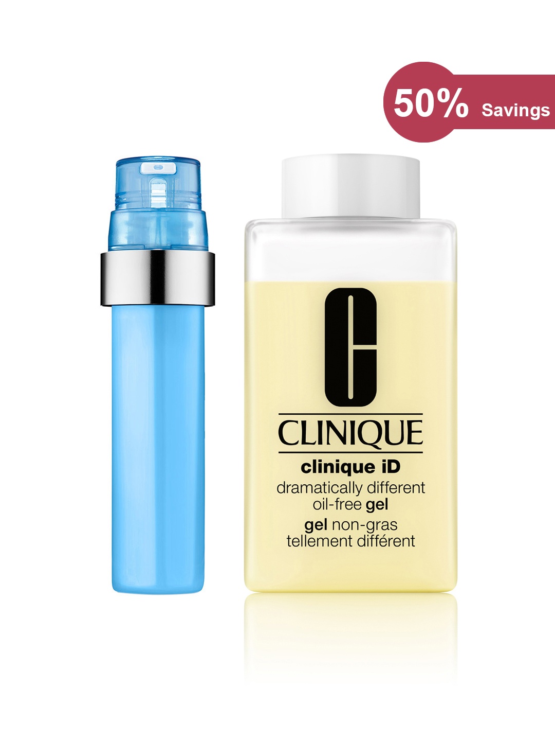 

Clinique Set of Active Cartridge Moisturiser 10 ml & Dramatically Different Gel 115 ml, Yellow