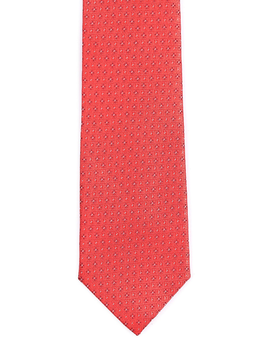 

Arrow Men Coral Woven Design Silk Broad Tie