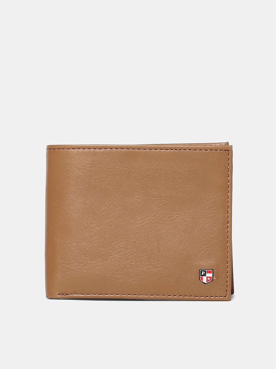 

U S Polo Assn Men Leather Two Fold Wallet, Tan