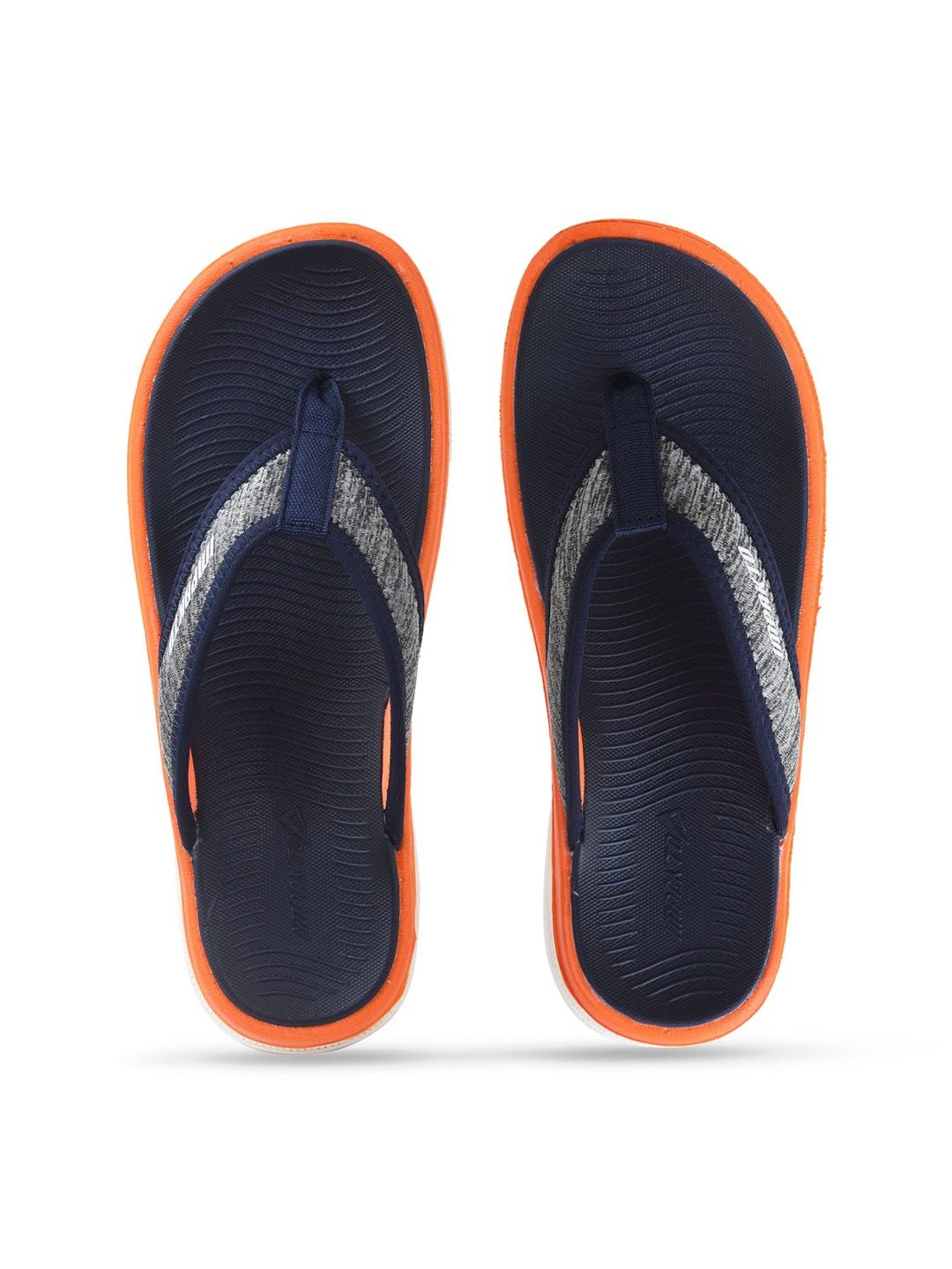 

IMPAKTO Men Thong Flip-Flops, Navy blue