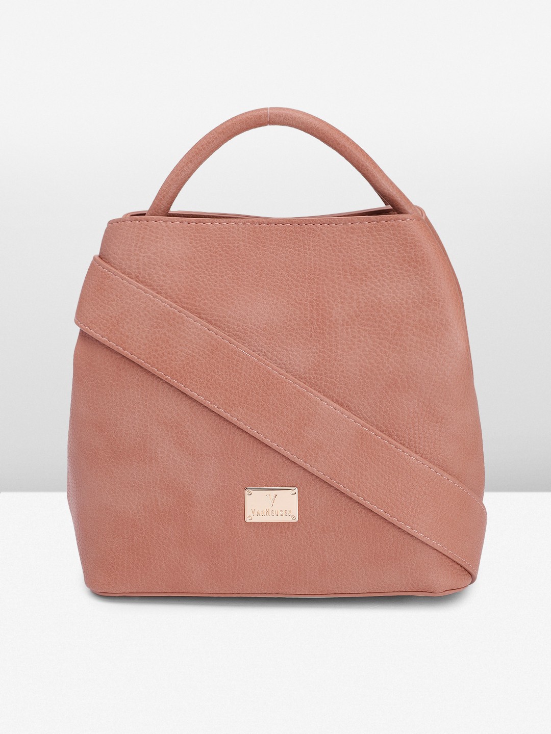 

Van Heusen Solid Handheld Bag, Pink