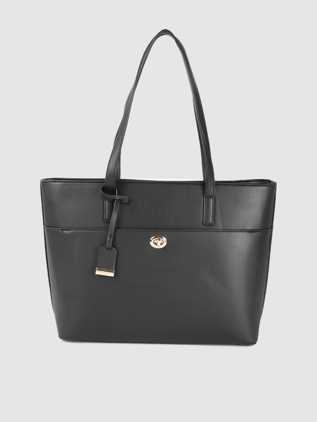 

Van Heusen Black Solid Shoulder Bag