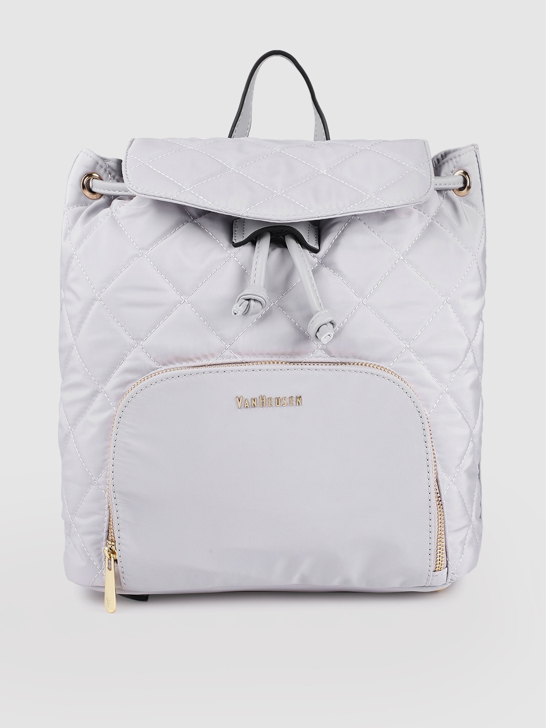 

Van Heusen Women Grey Quilted Backpack