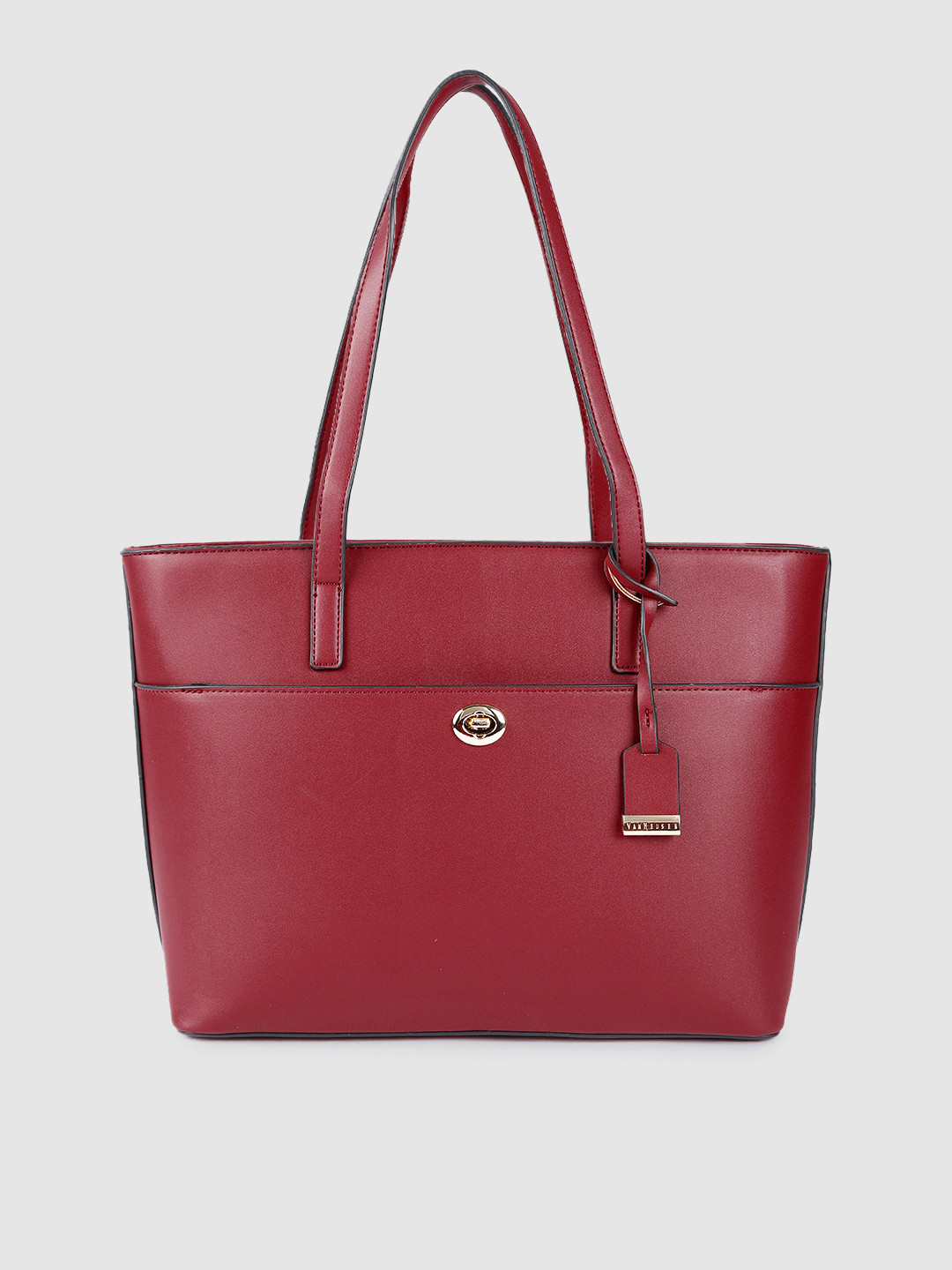 

Van Heusen Maroon Solid Shoulder Bag