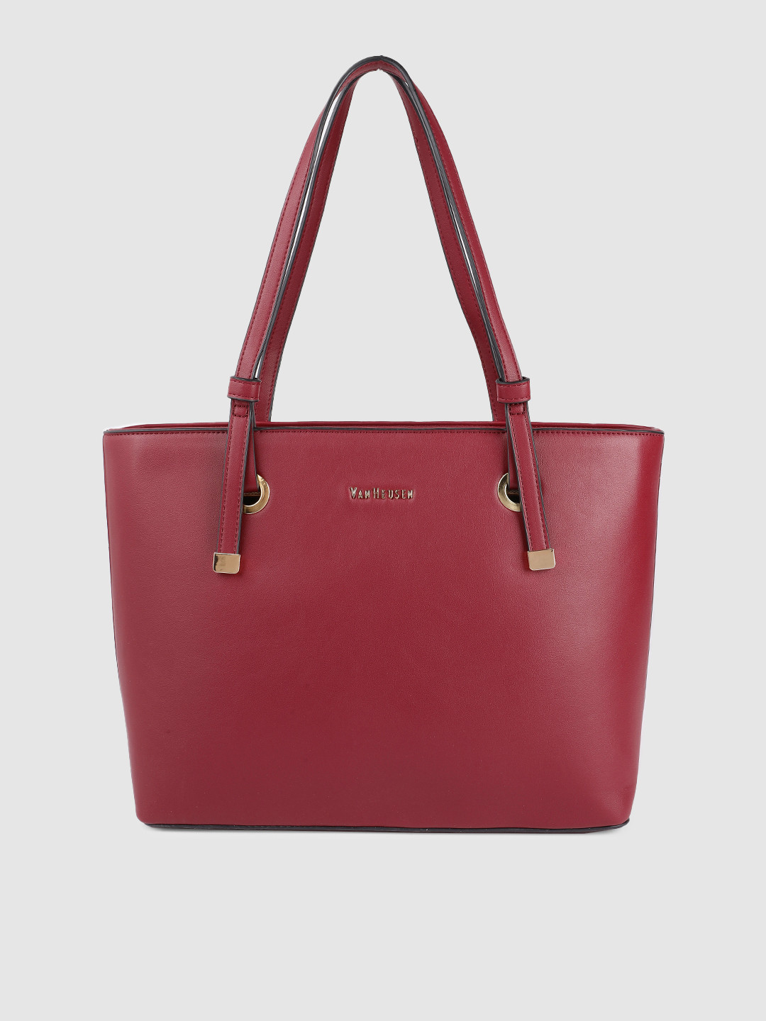 

Van Heusen Burgundy Structured Shoulder Bag