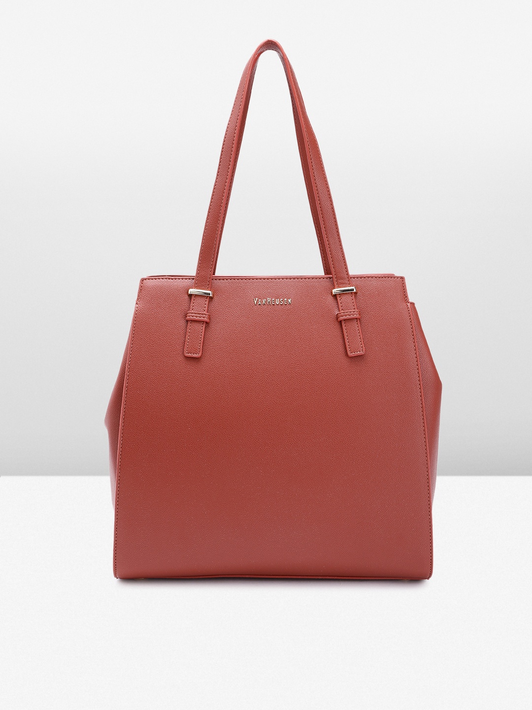 

Van Heusen Oversized Structured Shoulder Bag, Brown