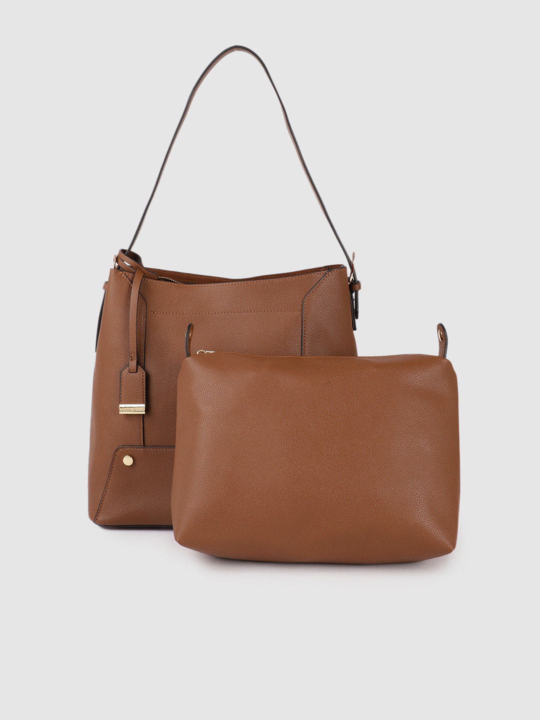 

Van Heusen Brown Structured Shoulder Bag