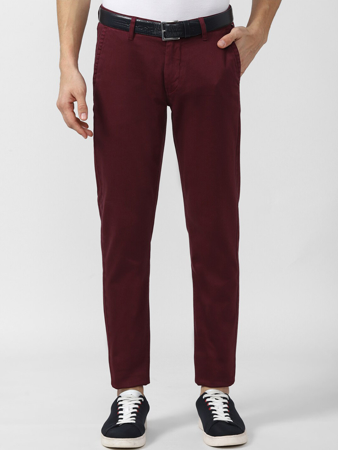 

Van Heusen Sport Men Maroon Slim Fit Chinos Trousers