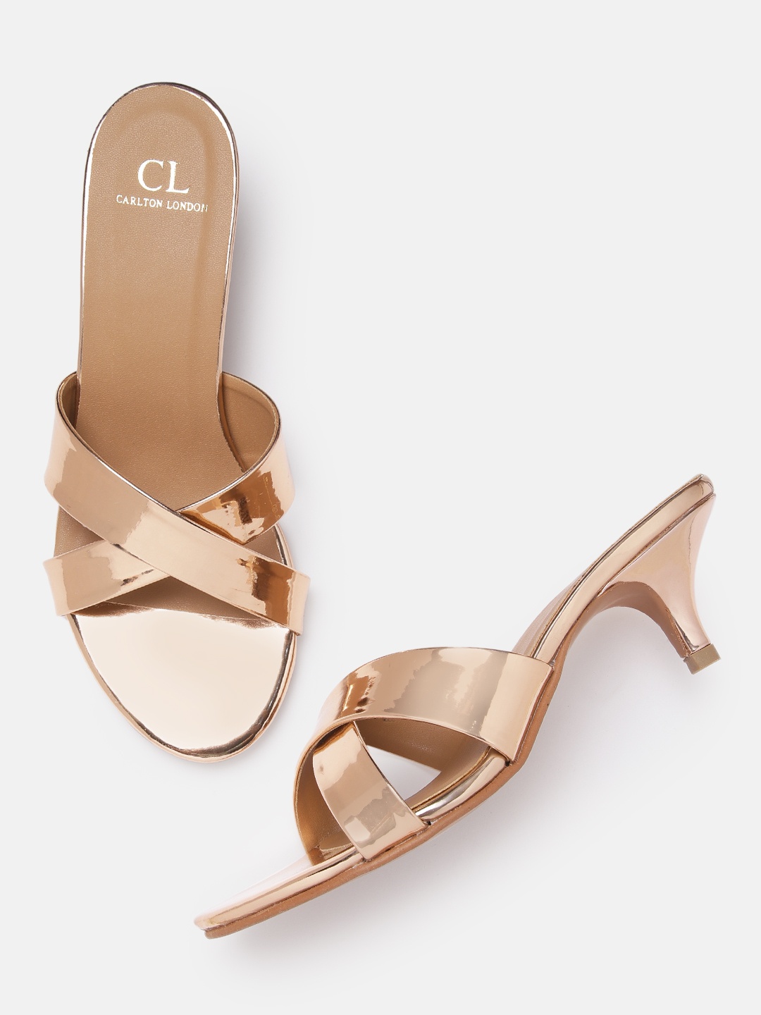 

Carlton London Gold-Toned Sandals