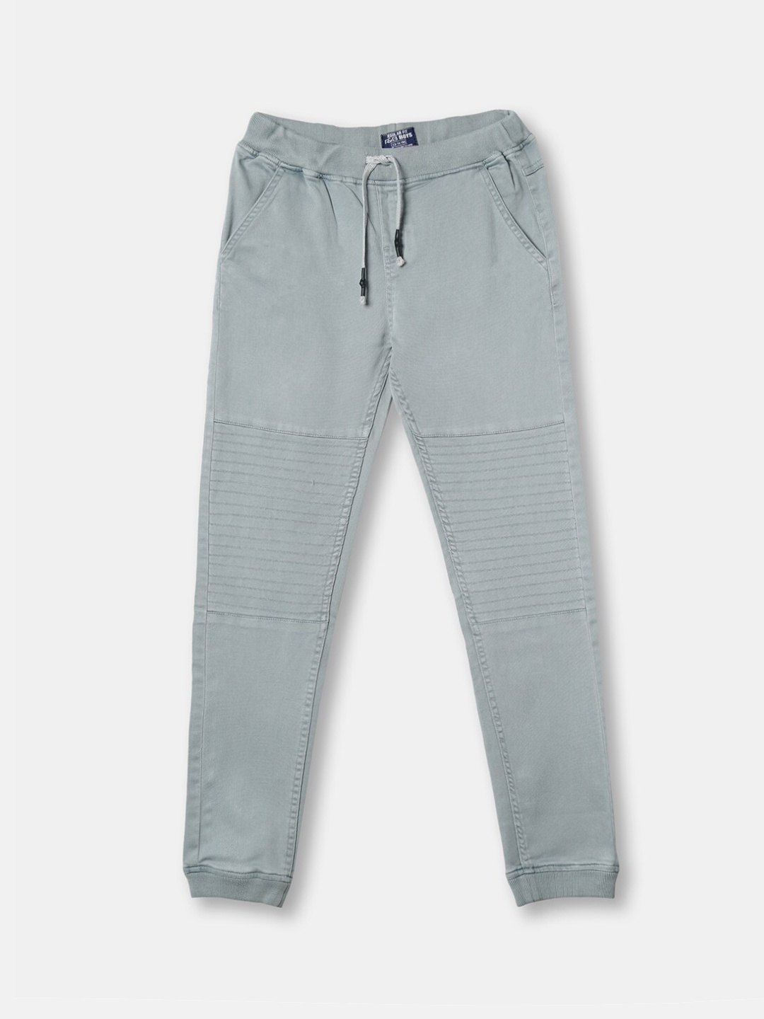 

R&B Boys Grey Regular Fit Mid-Rise Jeans
