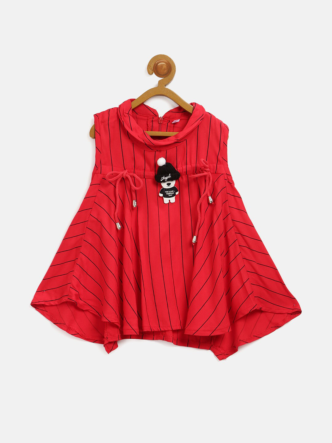 

V2 Value & Variety Red Striped Top