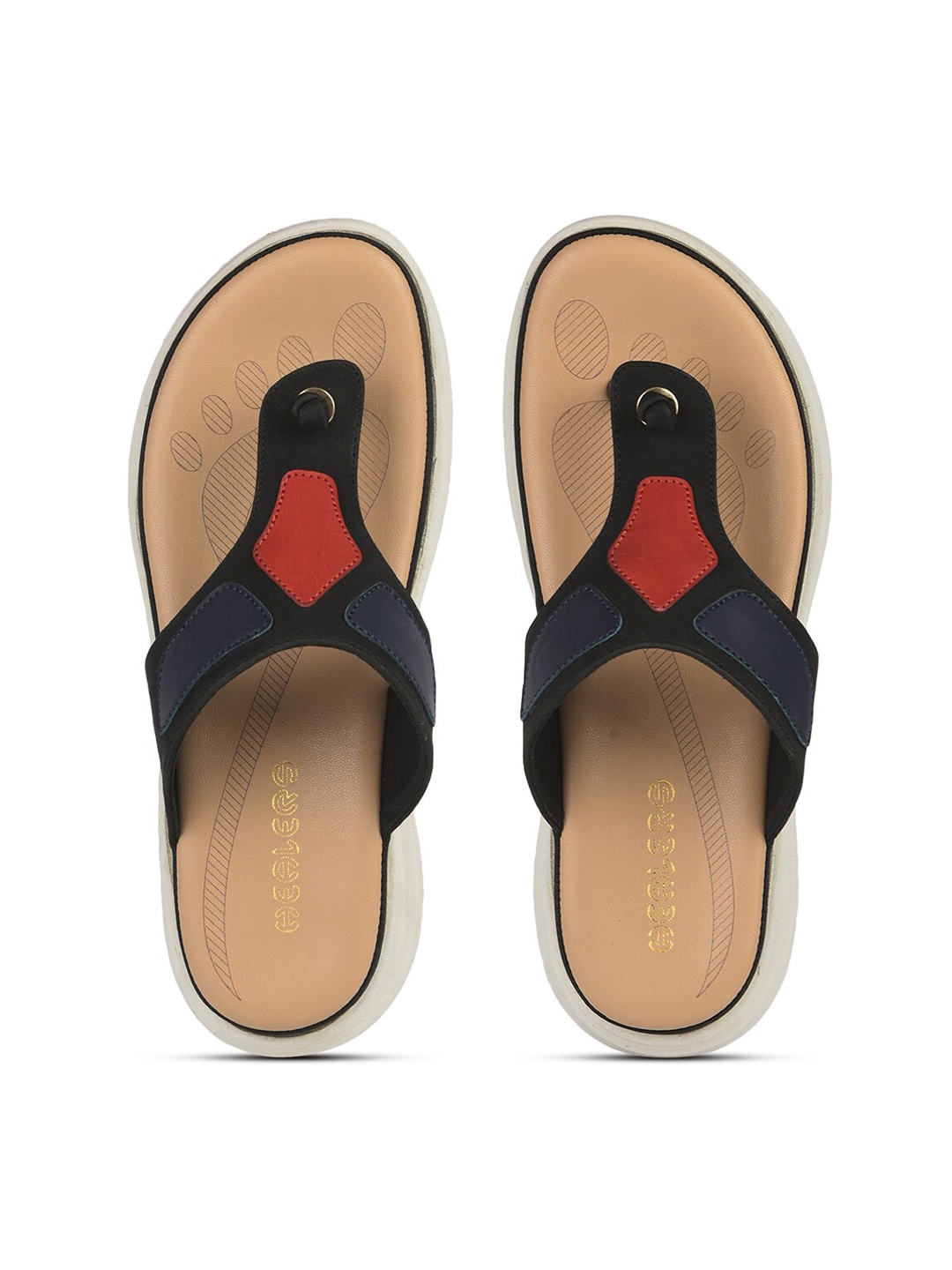 

Liberty Women Thong Flip-Flops, Black