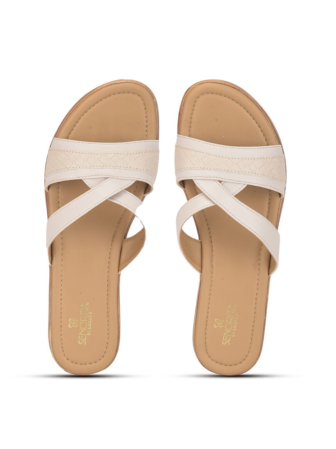 

Liberty Women Solid Slip-On, Cream