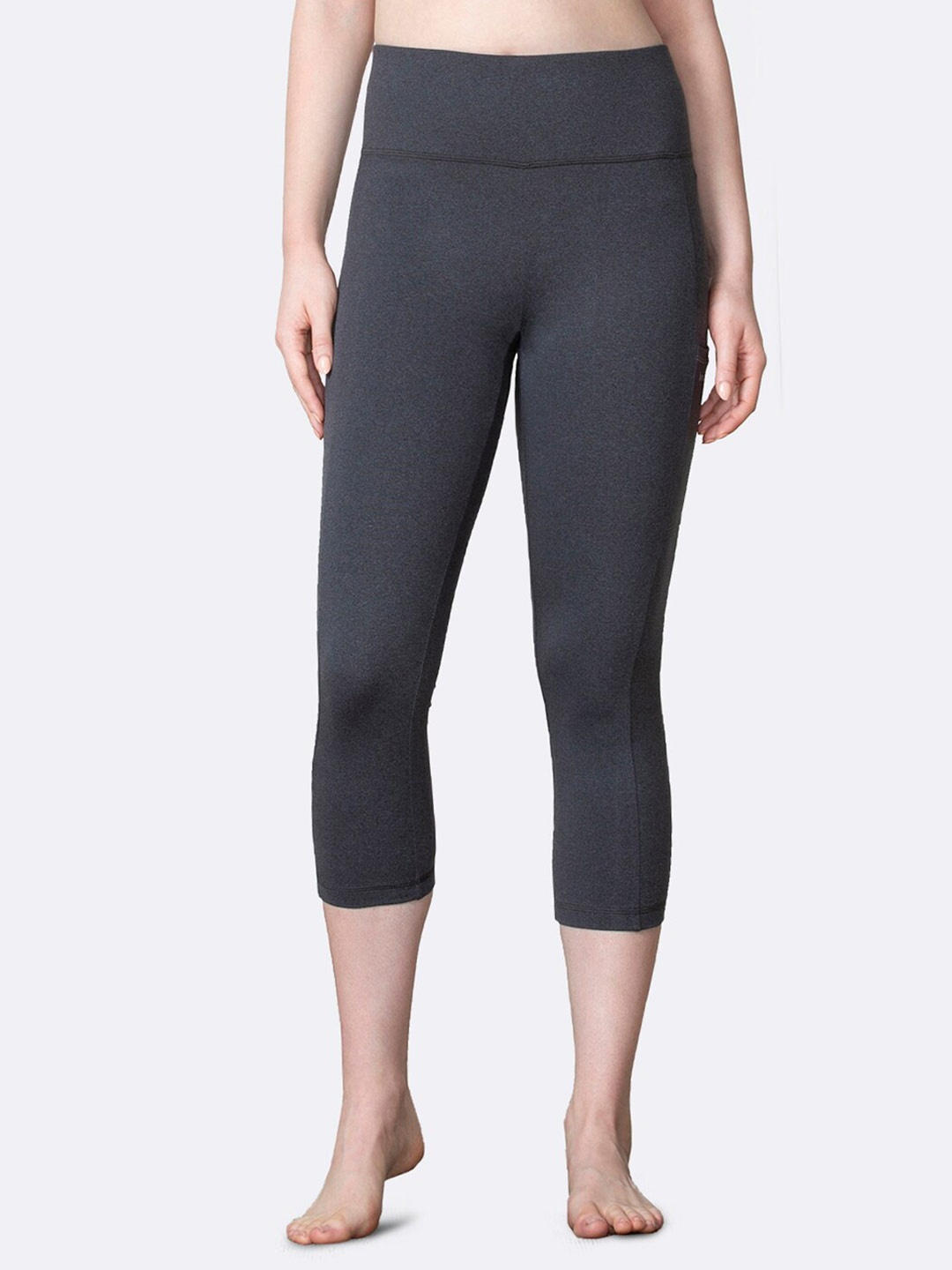 

Van Heusen Proactive Women Snug Fit High Stretch Yoga Tights, Charcoal