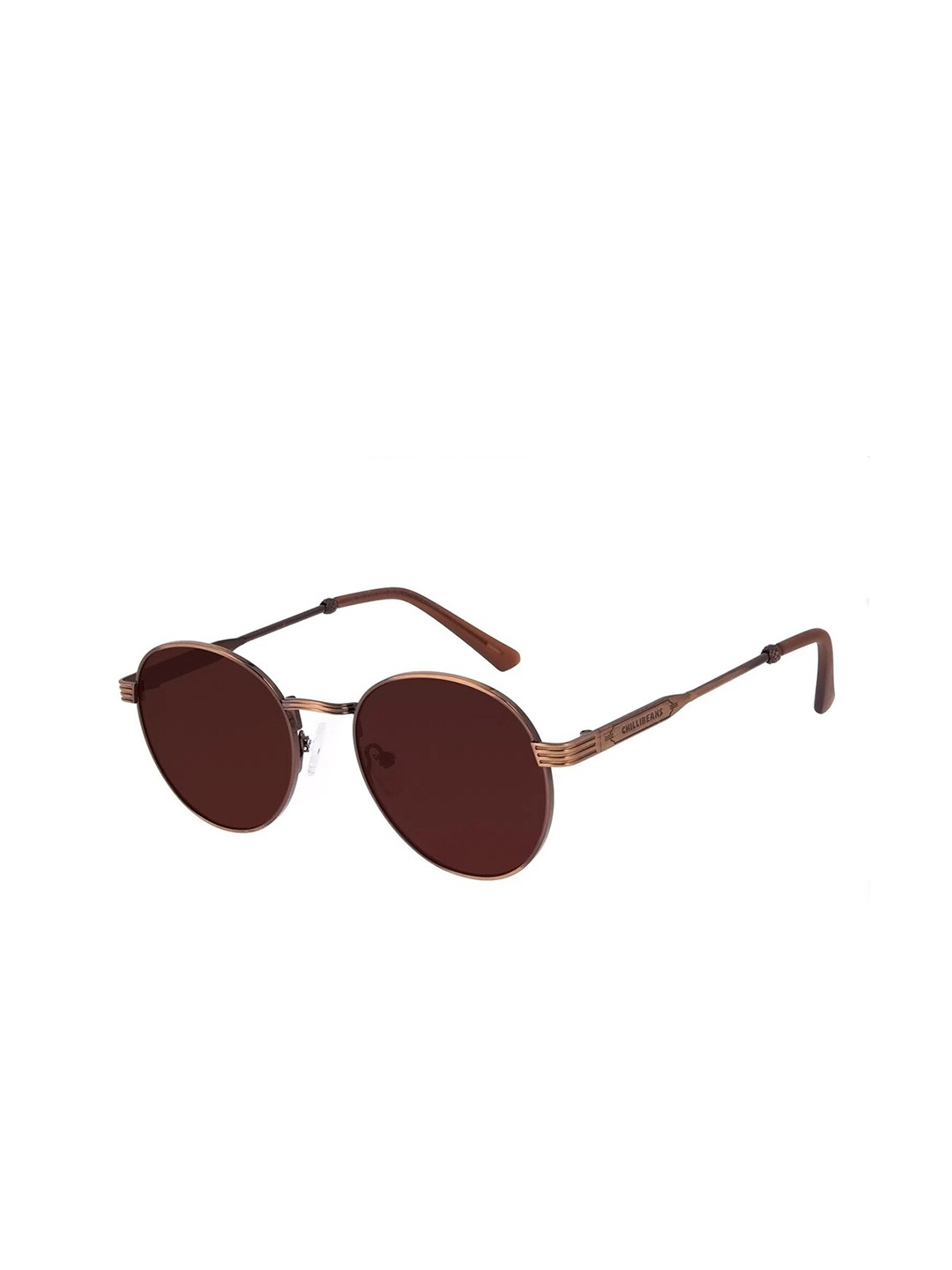 

Chilli Beans Unisex Round Sunglasses with UV Protected Lens Ocmt31191502, Brown