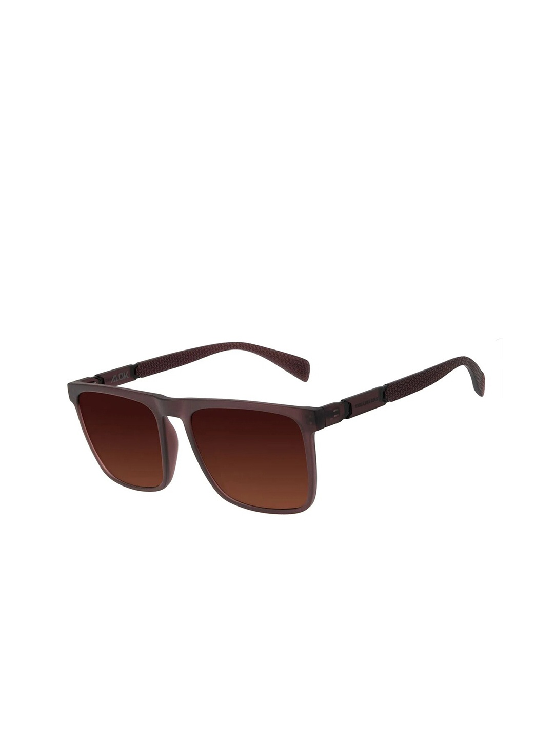 

Chilli Beans Men Square Sunglasses with UV Protected Lens Occl33255701, Bronze