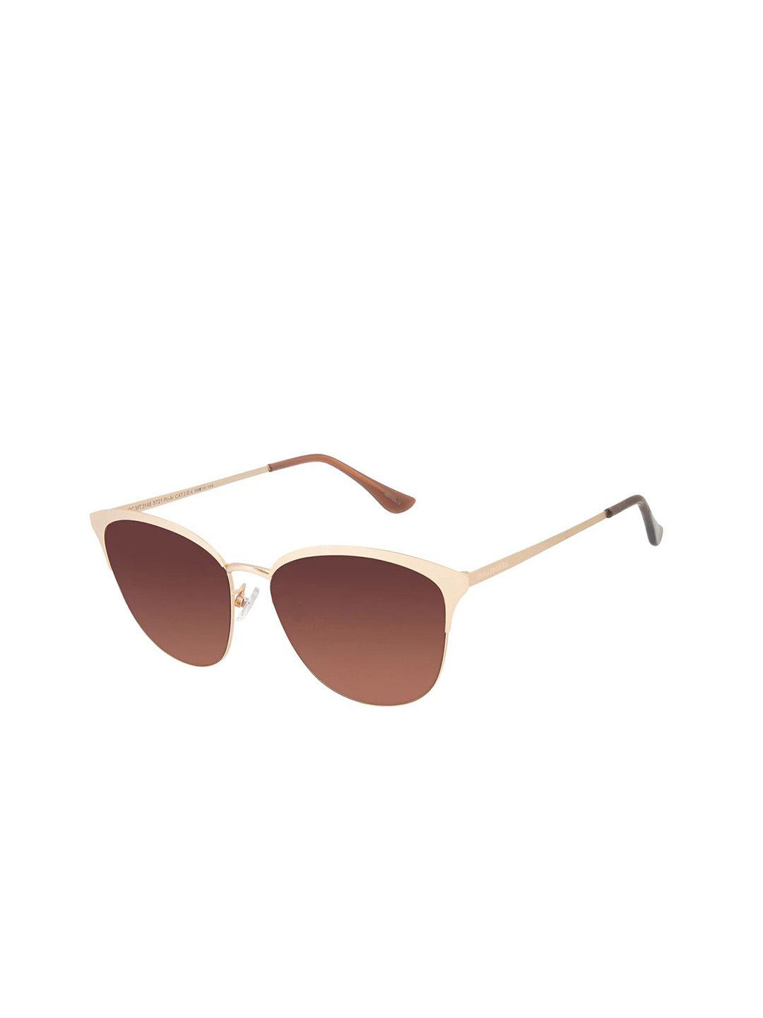 

Chilli Beans Women Square Sunglasses with UV Protected Lens Ocmt31485721, Bronze