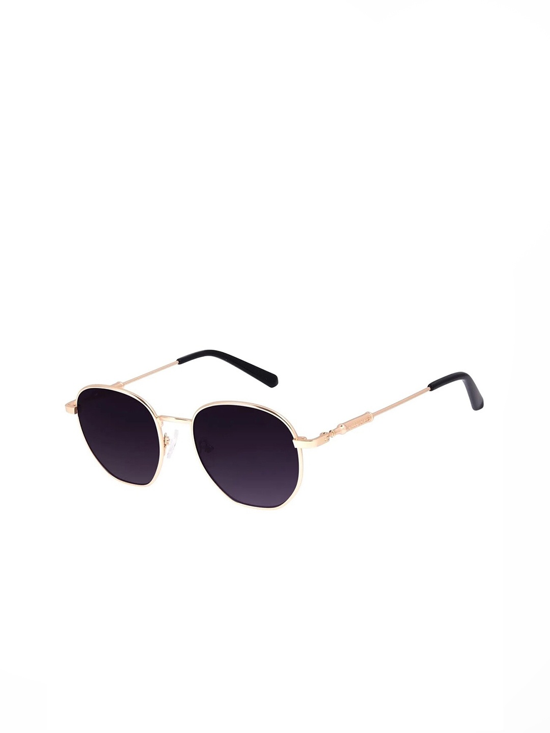 

Chilli Beans Unisex Grey Lens & Gold-Toned Round Sunglasses-OCMT31210421