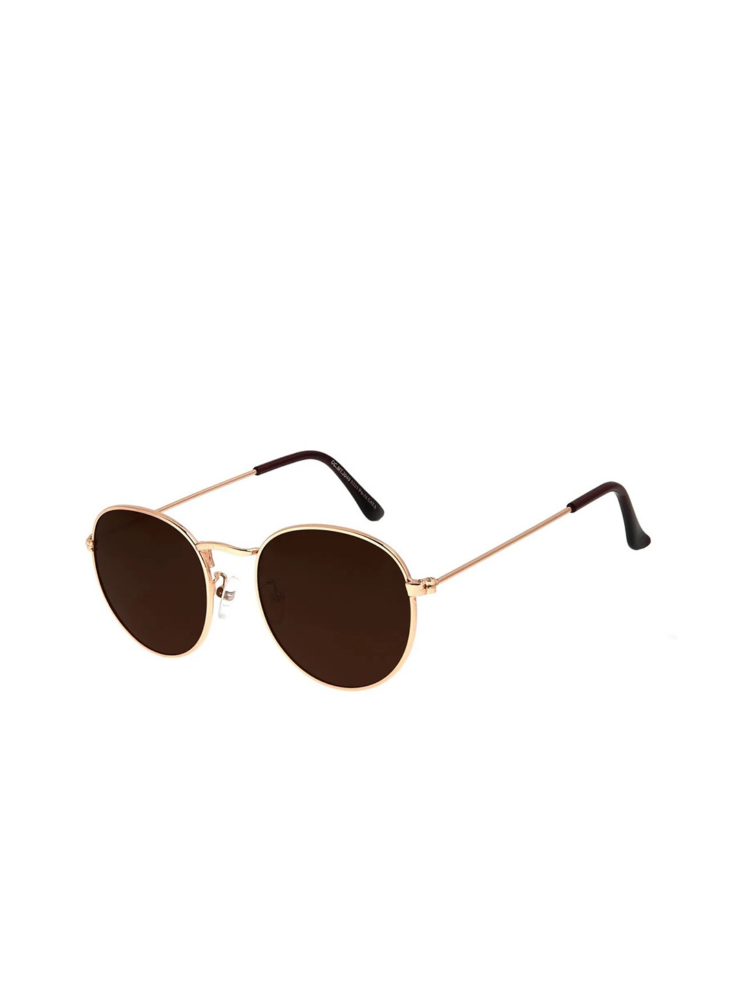 

Chilli Beans Unisex Round Sunglasses with UV Protected Lens-OCMT32750221, Brown